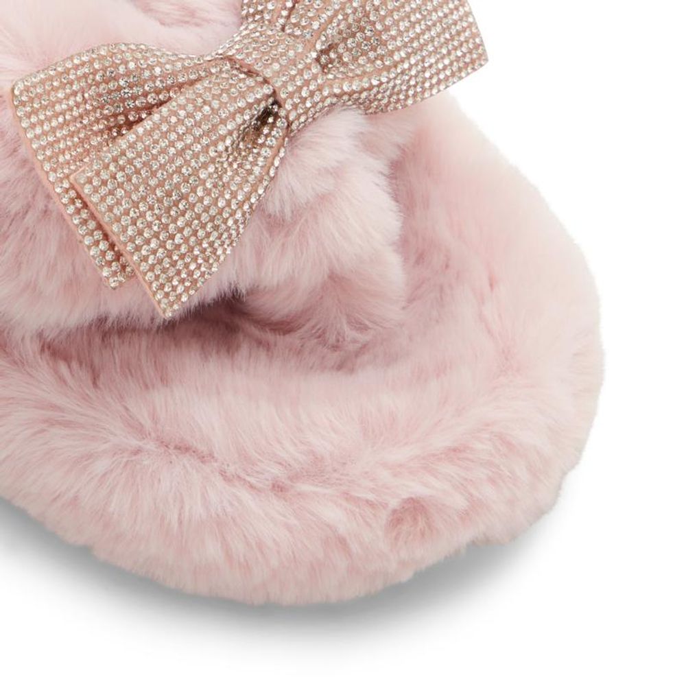 ALDO Pink Polyester Slippers