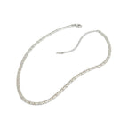 ALDO Silver Elastane Necklace