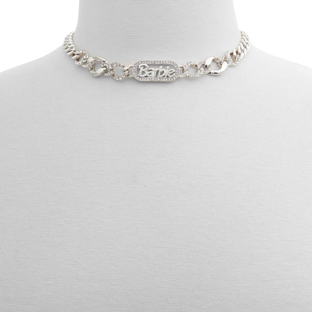 ALDO Silver Elastane Necklace