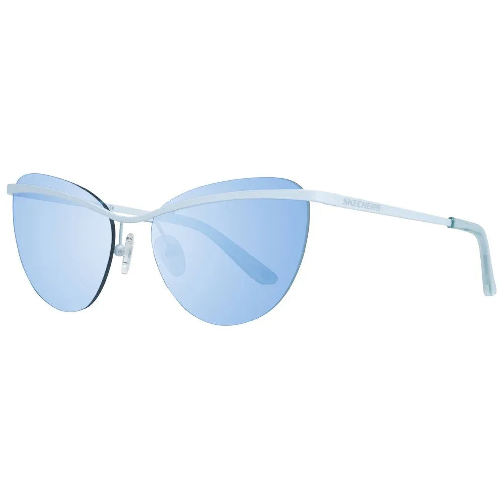 SKECHERS White Metal Sunglasses - Zeiniez