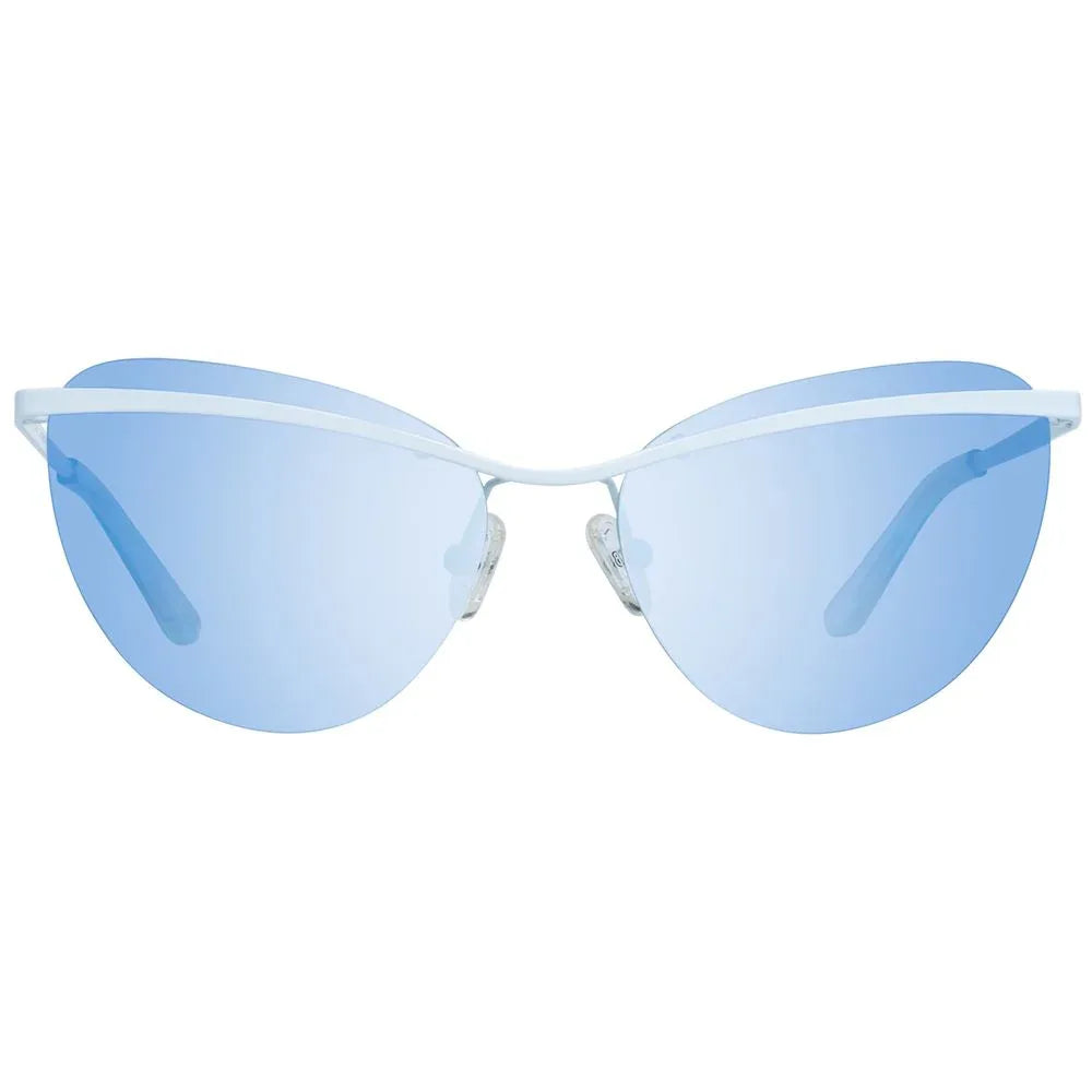 SKECHERS White Metal Sunglasses - Zeiniez