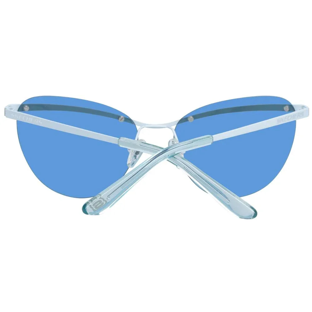 SKECHERS White Metal Sunglasses - Zeiniez