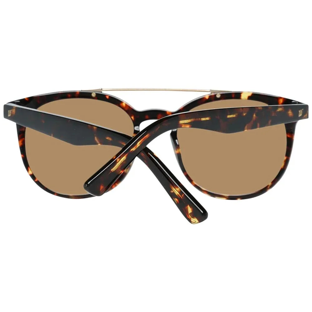 WEB EYEWEAR Brown Plastic Sunglasses - Zeiniez