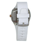 JUSTINA White Rubber Dress Watch