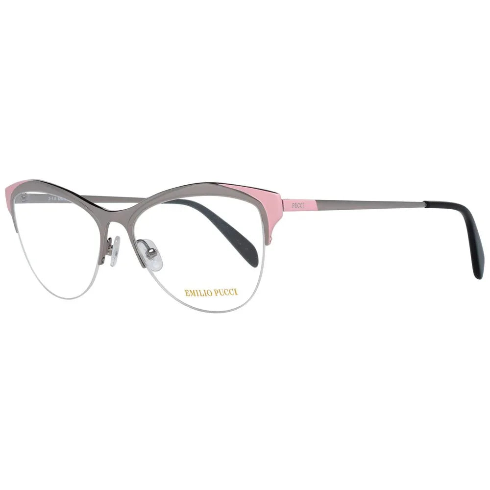 Emilio Pucci Gray Metal Glasses (Frames) - Zeiniez