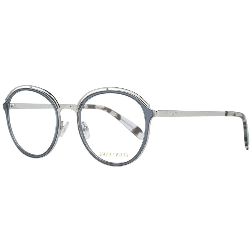 Emilio Pucci Gray Metal Glasses (Frames) - Zeiniez