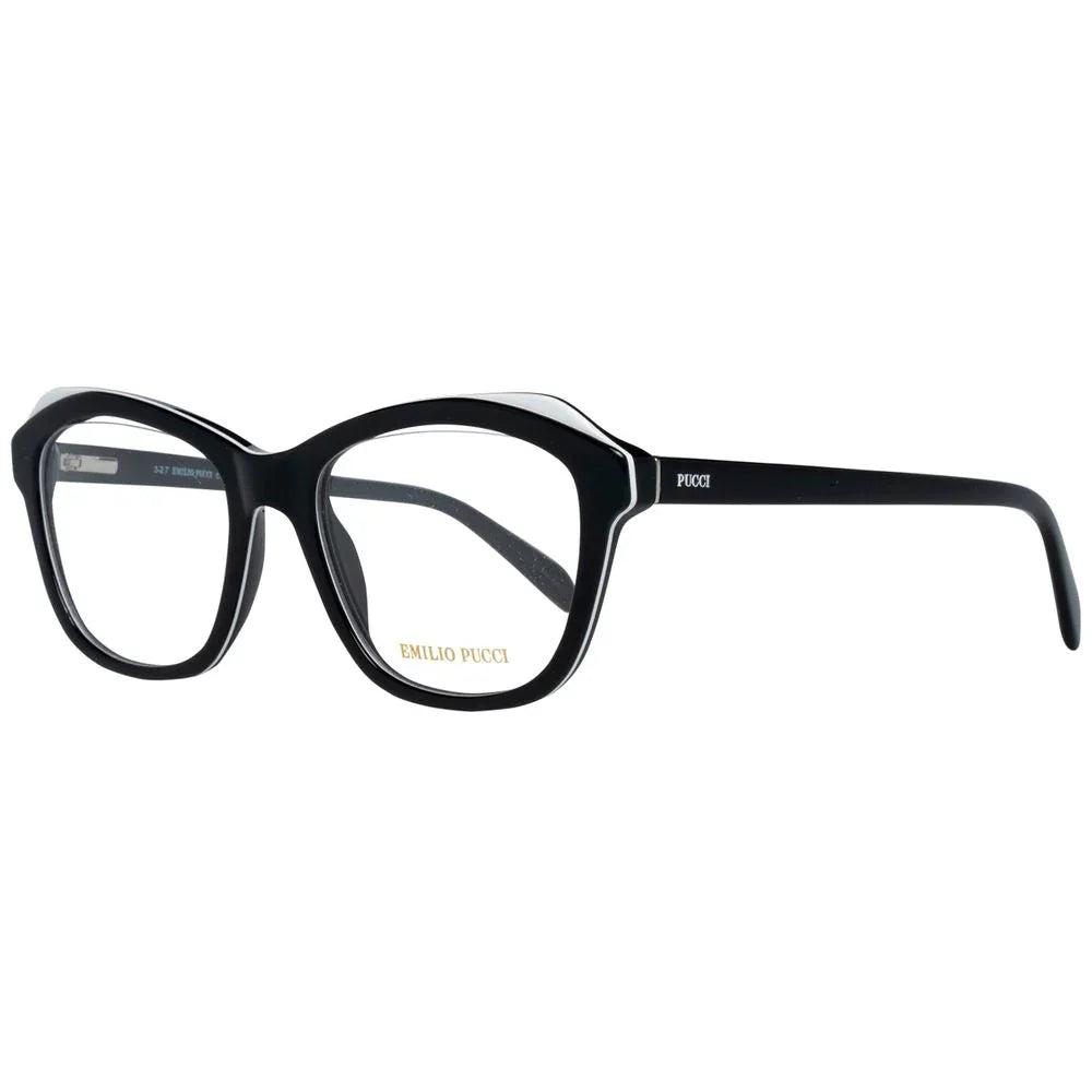 Emilio Pucci Black Plastic Glasses (Frames) - Zeiniez