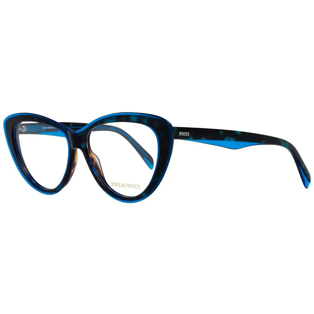 Emilio Pucci Blue Plastic Glasses (Frames) - Zeiniez
