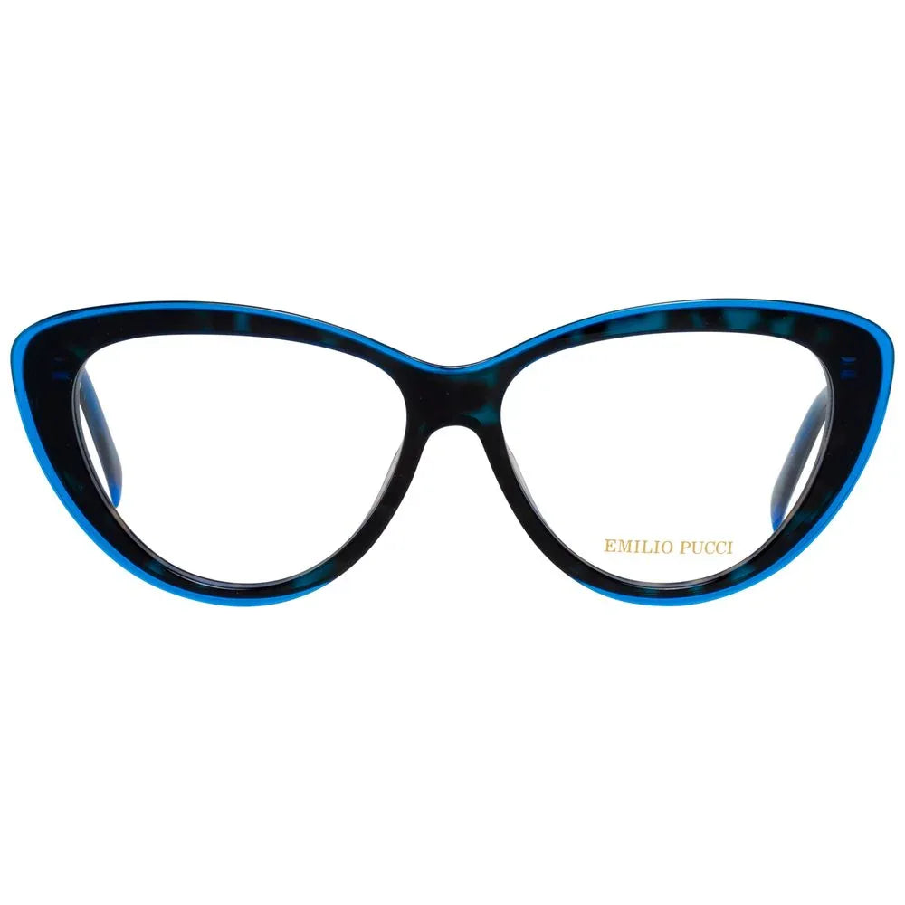 Emilio Pucci Blue Plastic Glasses (Frames) - Zeiniez
