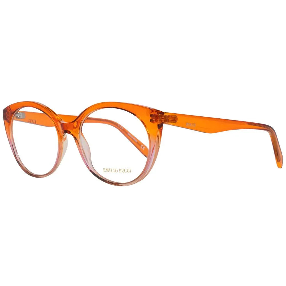 Emilio Pucci Orange Plastic Glasses (Frames) - Zeiniez