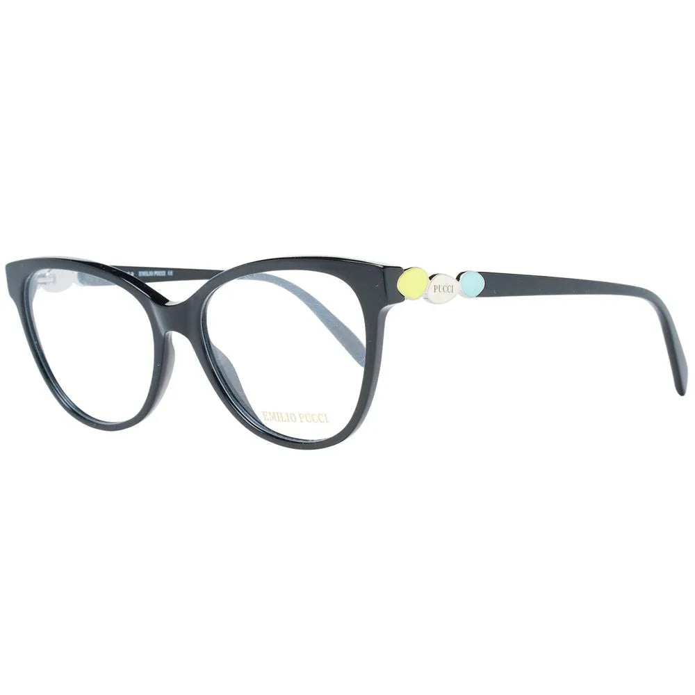 Emilio Pucci Black Acetate Glasses (Frames) - Zeiniez