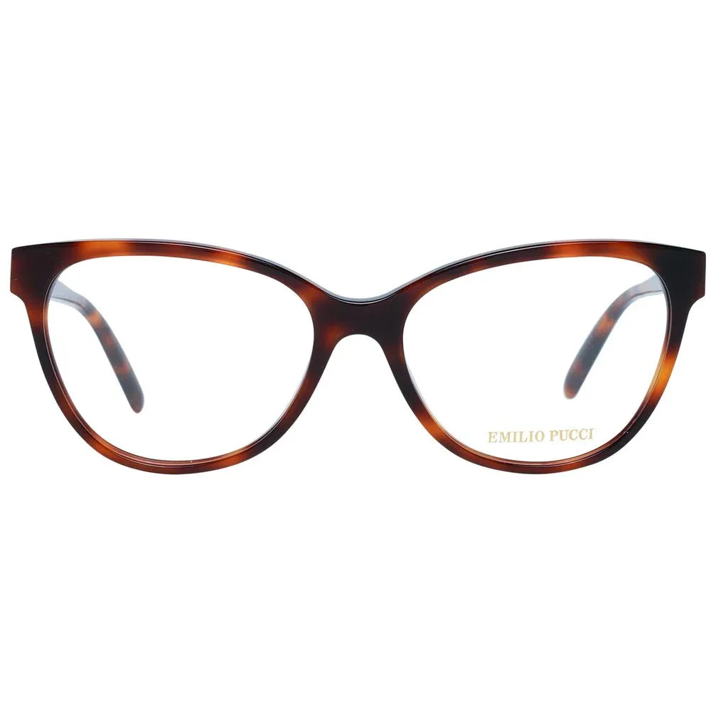 Emilio Pucci Brown Acetate Glasses (Frames) - Zeiniez