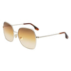 Victoria Beckham Gold Metal Sunglasses - Zeiniez