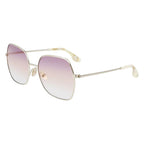 Victoria Beckham Gold Metal Sunglasses - Zeiniez