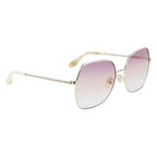 Victoria Beckham Gold Metal Sunglasses - Zeiniez
