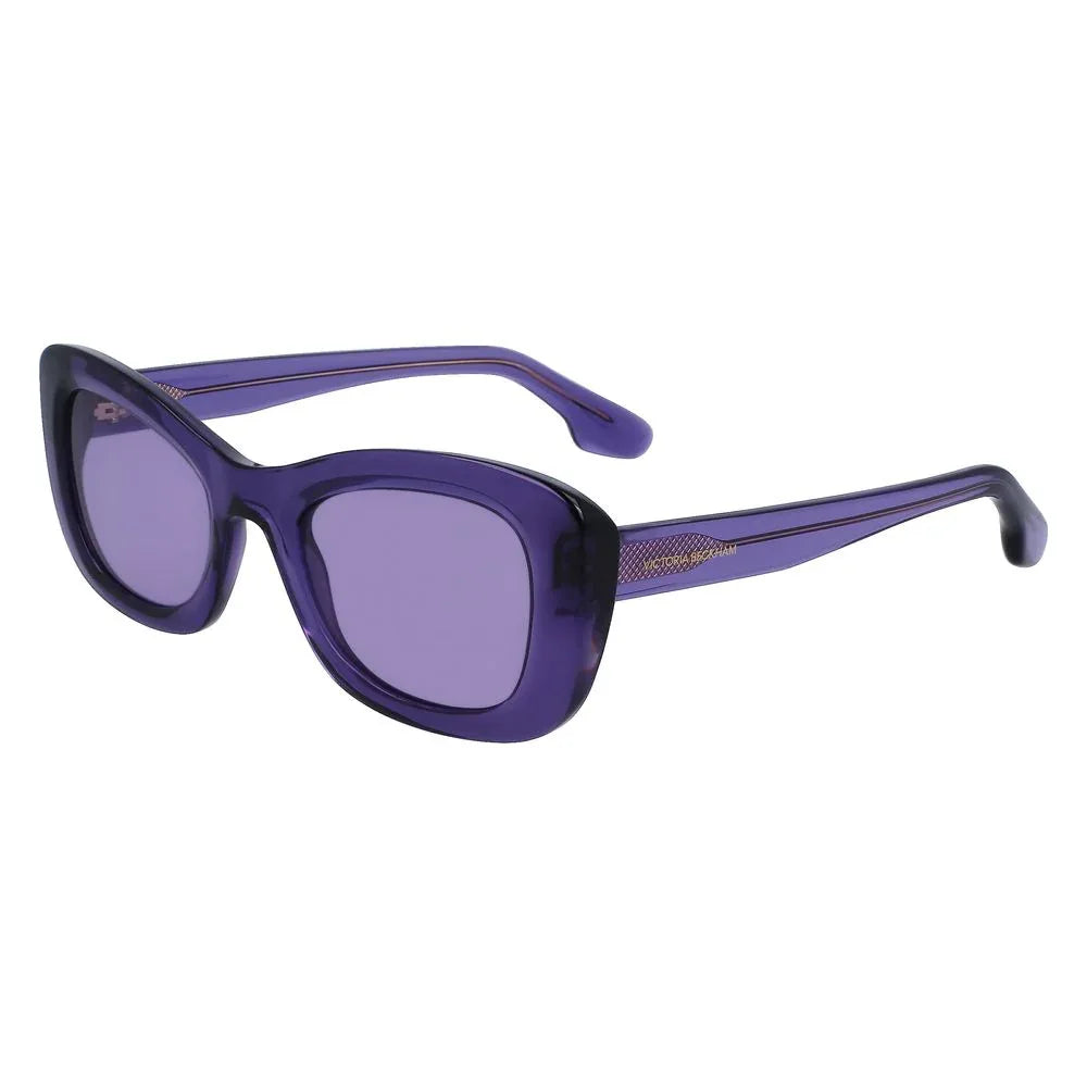 Victoria Beckham Gray Acetate Sunglasses - Zeiniez