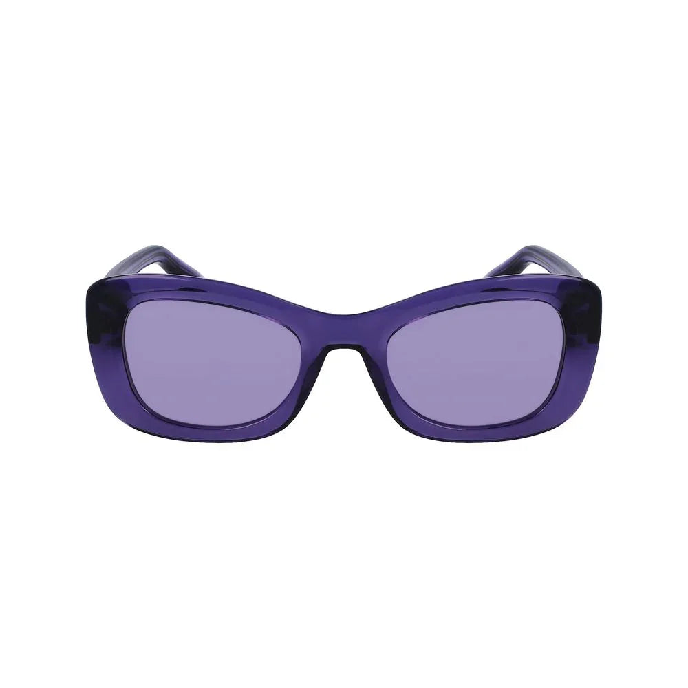 Victoria Beckham Gray Acetate Sunglasses - Zeiniez