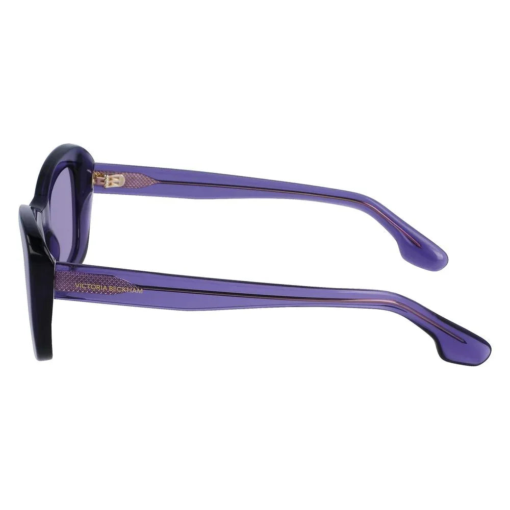 Victoria Beckham Gray Acetate Sunglasses - Zeiniez