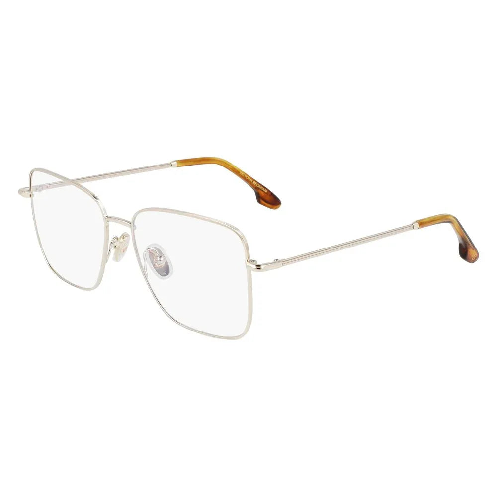 Victoria Beckham Gold Metal Glasses (Frames) - Zeiniez