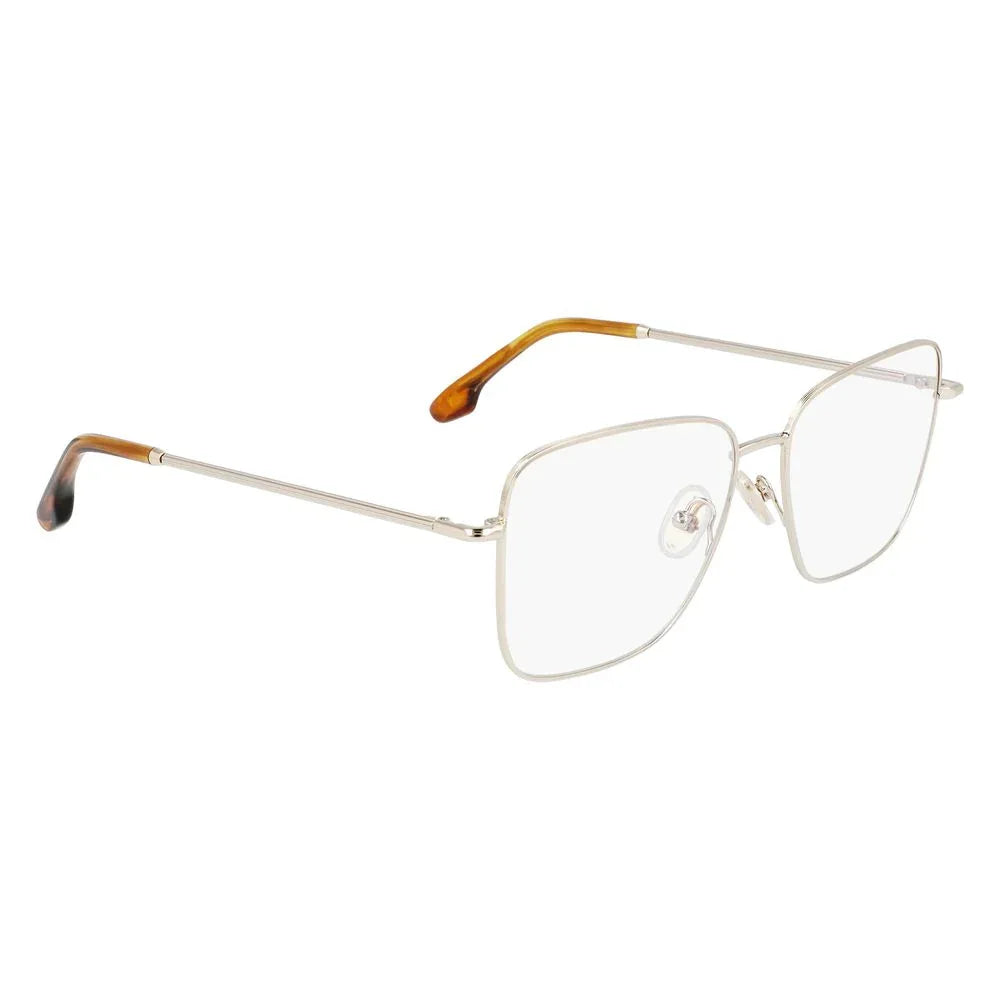 Victoria Beckham Gold Metal Glasses (Frames) - Zeiniez