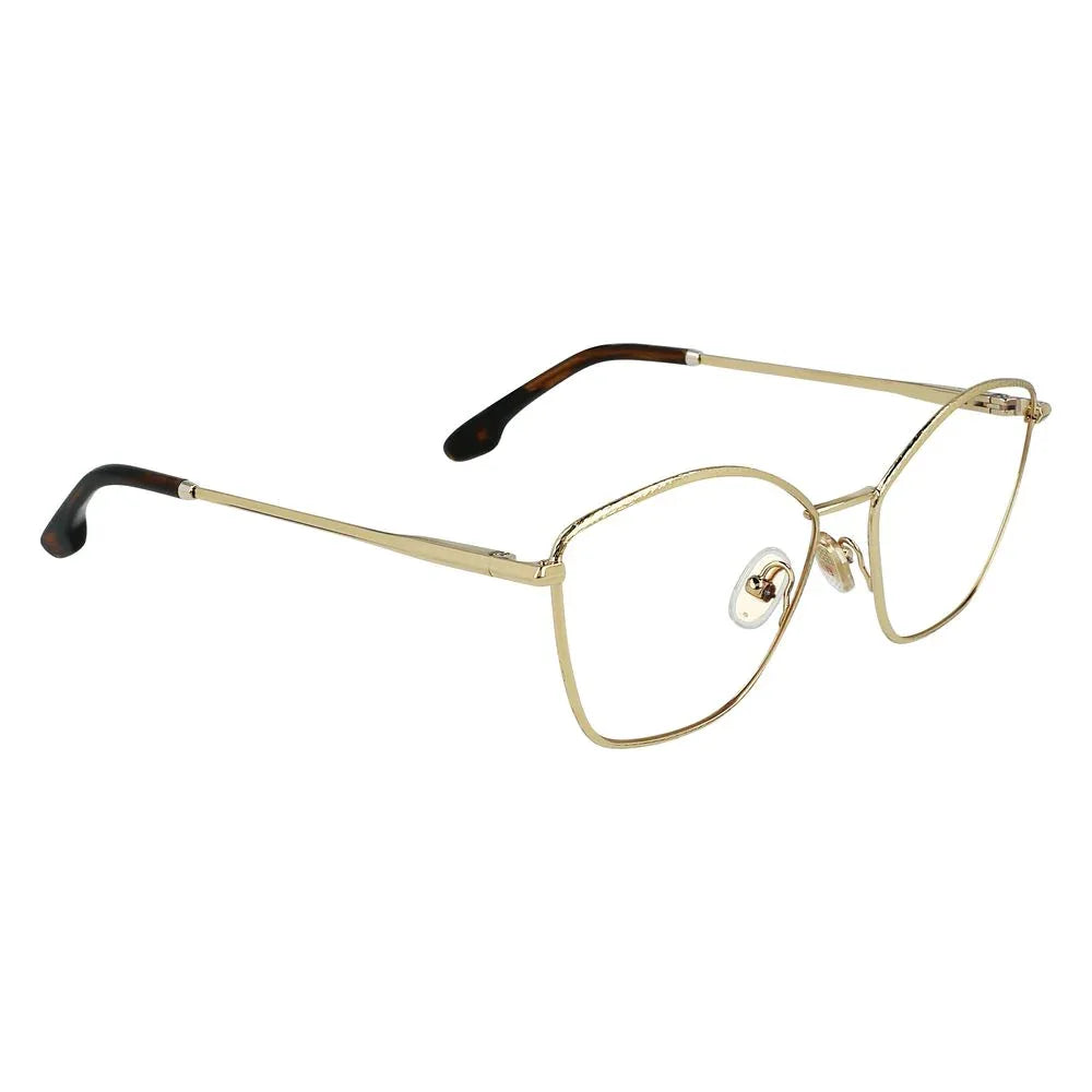 Victoria Beckham Gold Metal Glasses (Frames) - Zeiniez