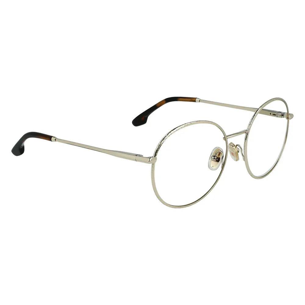 Victoria Beckham Gold Metal Glasses (Frames) - Zeiniez
