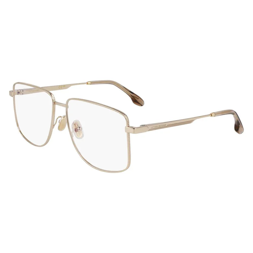Victoria Beckham Gold Metal Glasses (Frames) - Zeiniez