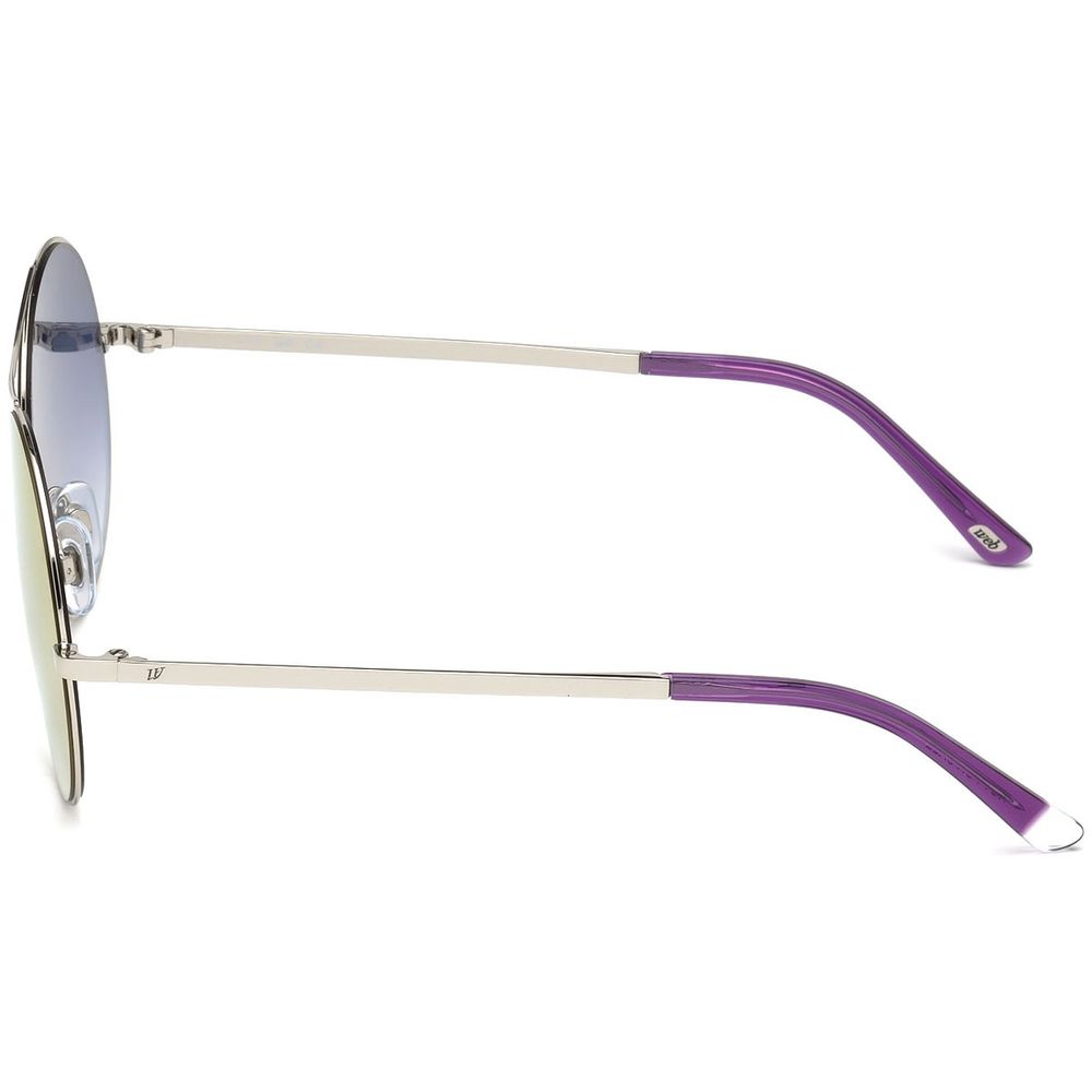 WEB EYEWEAR Silver Metal Sunglasses