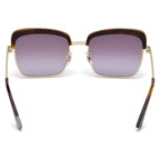 WEB EYEWEAR Gold Metal Sunglasses