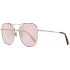 WEB EYEWEAR Rose Gold Metal Sunglasses - Zeiniez