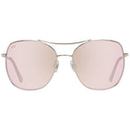 WEB EYEWEAR Rose Gold Metal Sunglasses - Zeiniez