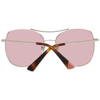 WEB EYEWEAR Rose Gold Metal Sunglasses - Zeiniez