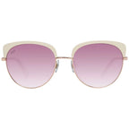 WEB EYEWEAR Rose Gold Metal Sunglasses - Zeiniez