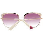 WEB EYEWEAR Rose Gold Metal Sunglasses - Zeiniez