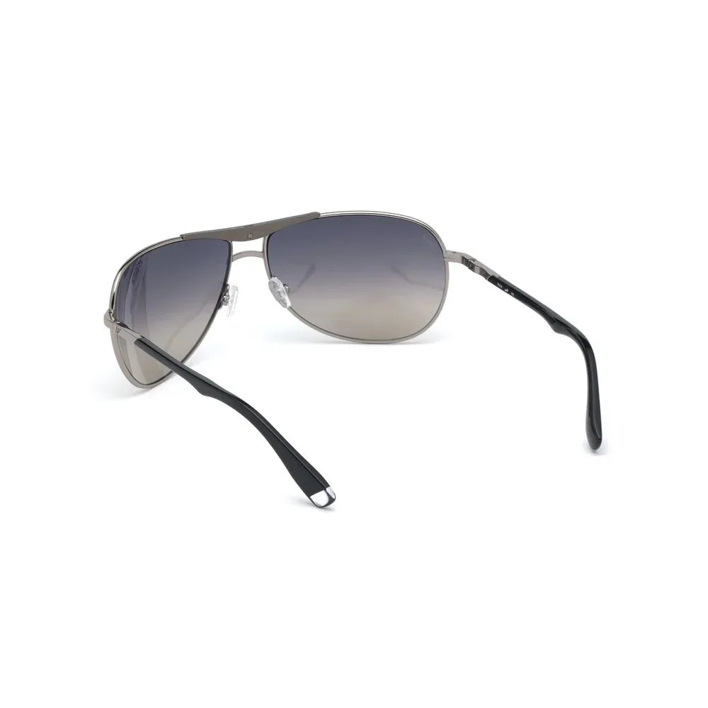WEB EYEWEAR Gray Metal Sunglasses - Zeiniez