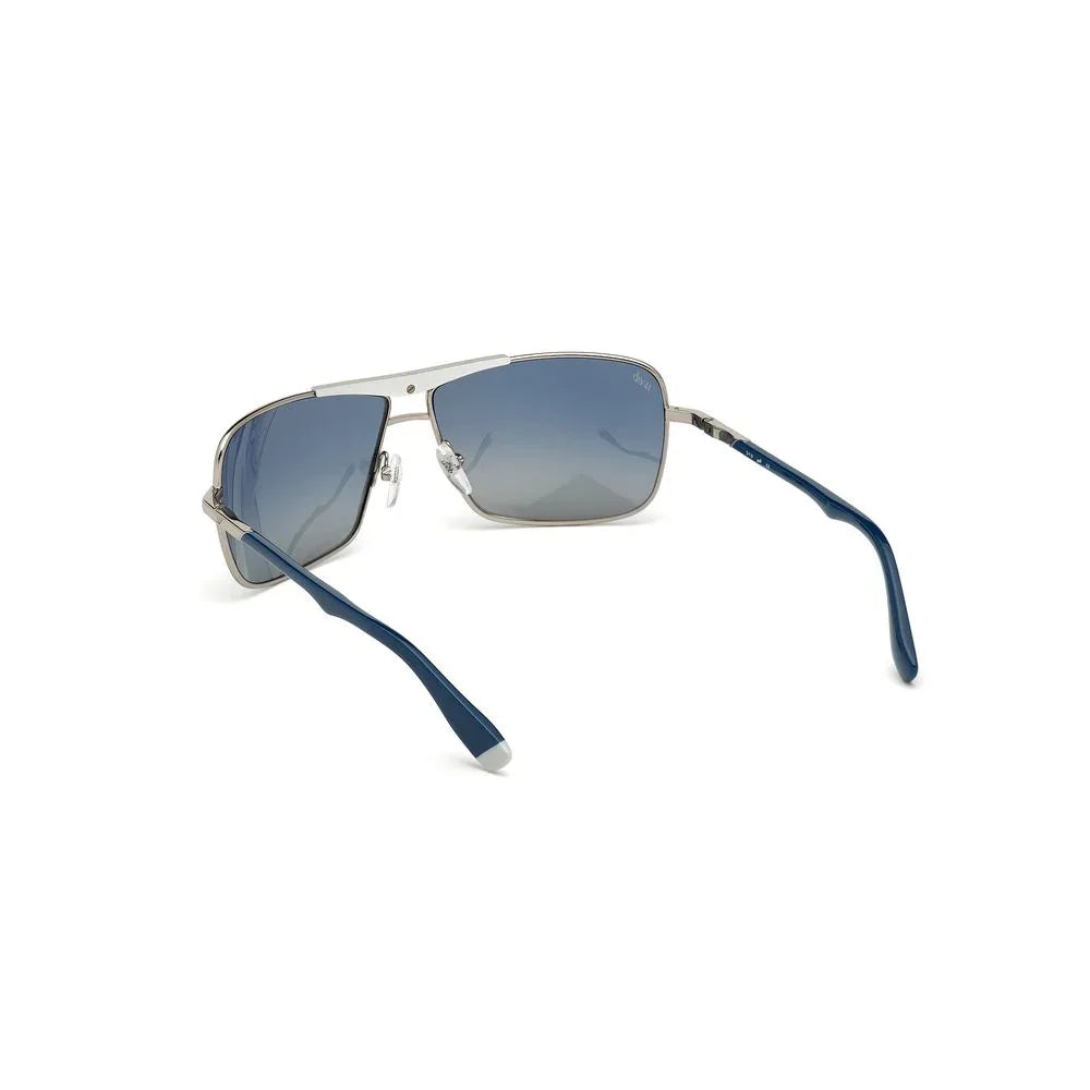 WEB EYEWEAR Gray Metal Sunglasses - Zeiniez