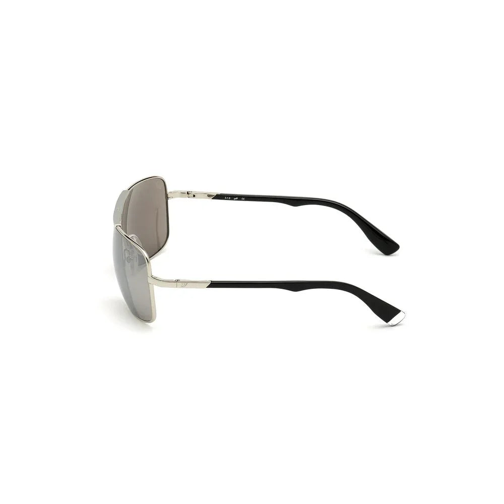 WEB EYEWEAR Gray Metal Sunglasses - Zeiniez