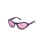 WEB EYEWEAR Purple Plastic Sunglasses - Zeiniez