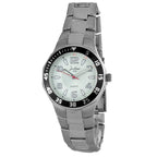 JUSTINA Silver Stainless Steel Dress Watch