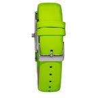 JUSTINA Bicolor Leather Dress Watch