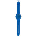 SWATCH Blue Plastic Dress Watch