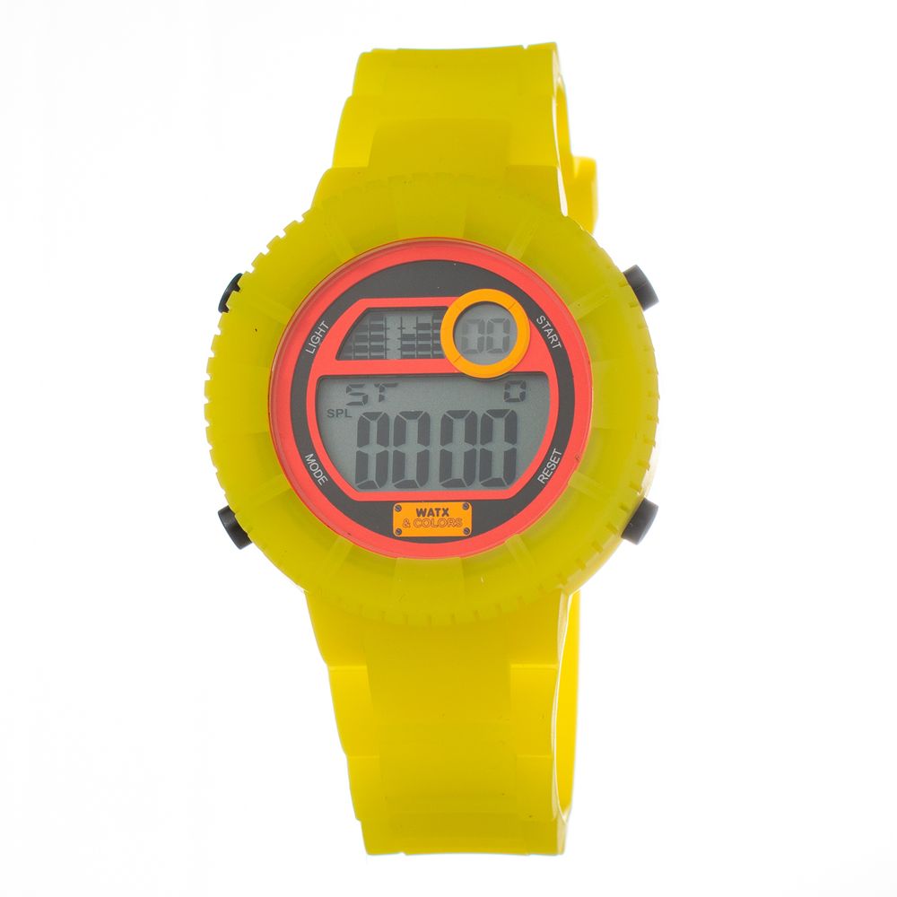 WATXANDCO Bicolor Synthetic Digital Watch