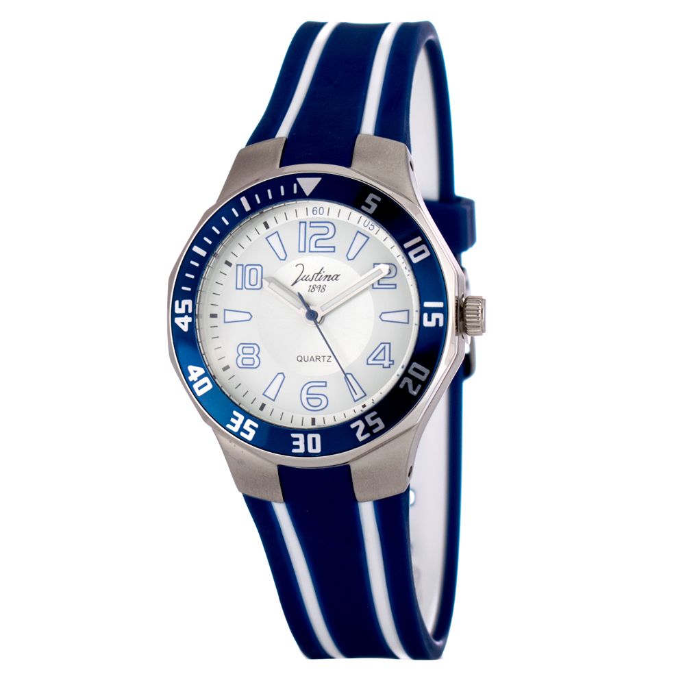 JUSTINA Bicolor Rubber Sport Watch - Zeiniez