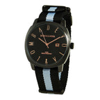 DEVOTA & LOMBA Black Nylon Bracelet Watch - Zeiniez