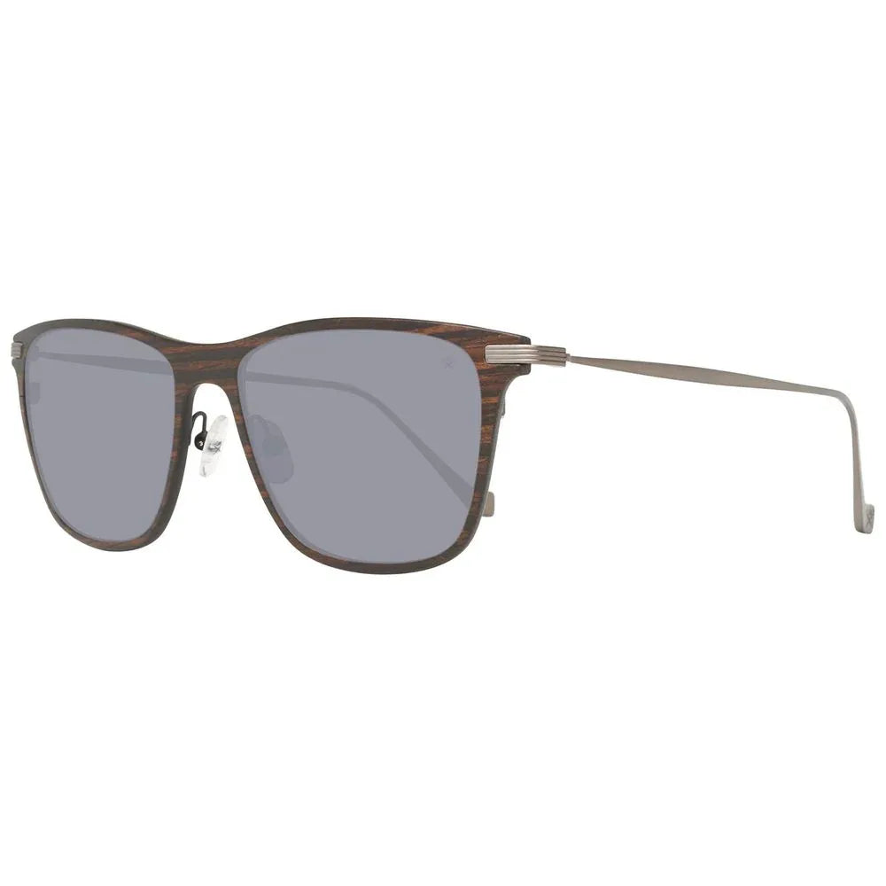 Hackett Gray Metal Sunglasses - Zeiniez