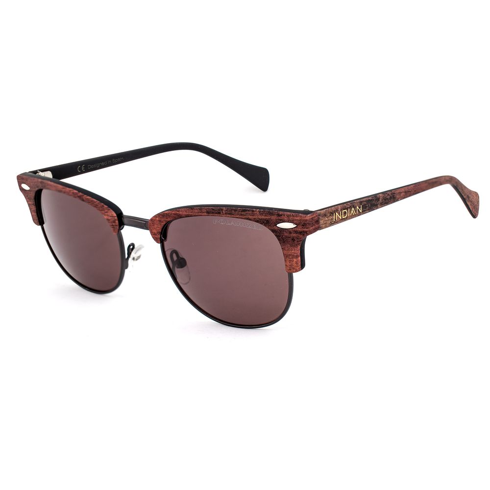 INDIAN Brown Metal Sunglasses - Zeiniez