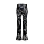 Fiorucci Black Polyethylene Casual Pants