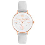 Juicy Couture White Plastic Dress Watch