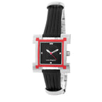 Laura Biagiotti Black Leather Lining Dress Watch