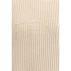 Fendi Beige Wool Oves Aries Sweatshirt